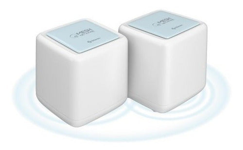Router Steren Wifi-mesh 020 Blanco Doble Banda 1067 Mbps