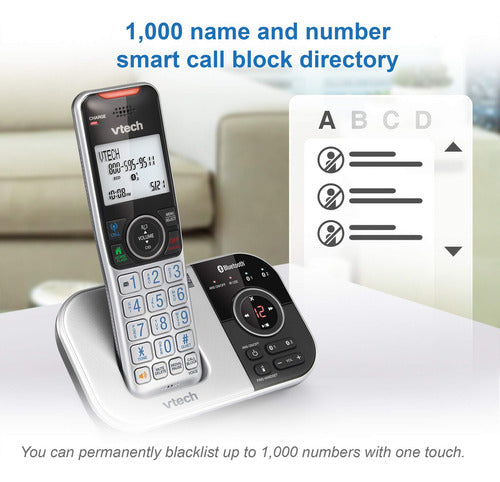Vtech Vs112-3 Teléfono Inalámbrico Bluetooth