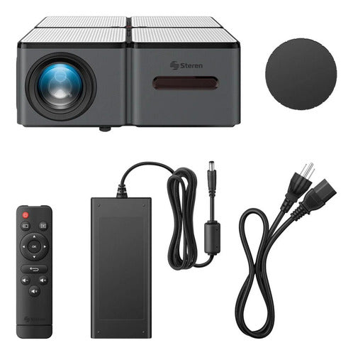 Proyector Steren Pro-500 Multimedia Gris 500w