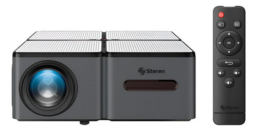 Proyector Steren Pro-500 Multimedia Gris 500w