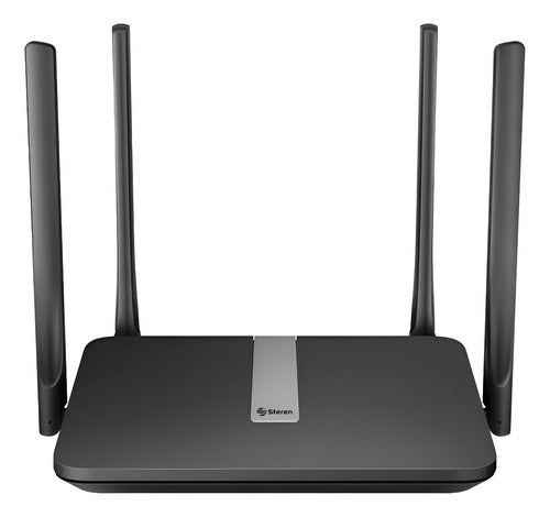 Router Steren Com-885 Negro Wi-fi 4g Ac1200 35m