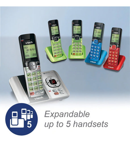 Vtech Cs6529-4b Teléfonos Inalámbricos 4pz Colores Varios