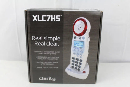 Teléfono Clarity Xlc7hs 110v Amplificado Reacondicionado