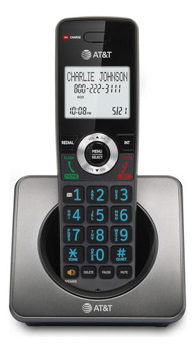 Telefono Inalambrico At&t Gl2101 Con Bloqueo Color Negro