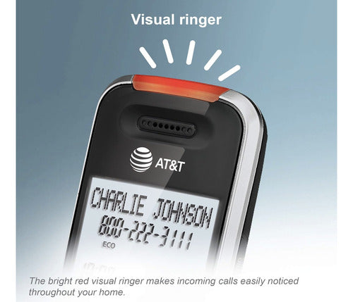 2 Telefonos Inalambricos At&t Bl102-2 Con Contestadora