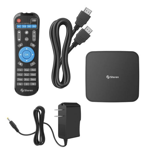 Convertidor Smart Tv Android Tv Box | Intv-110 Color Negro