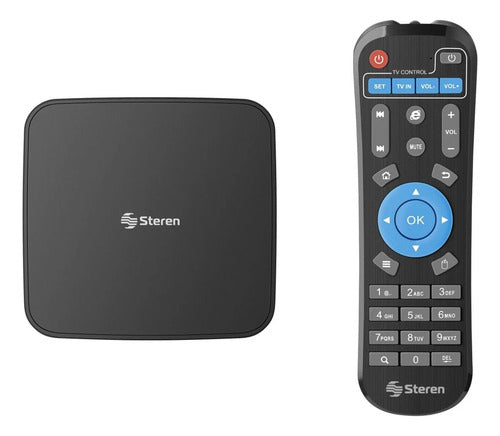 Convertidor Smart Tv Android Tv Box | Intv-110 Color Negro