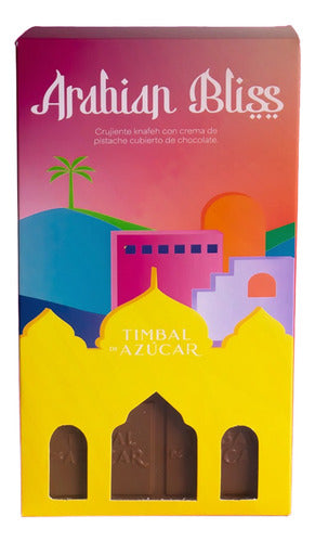 Barra De Chocolate Dubai Arabian Bliss Artesanal Gourmet