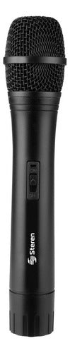 Micrófono Steren Mic-285 Negro De Mano Dinámico