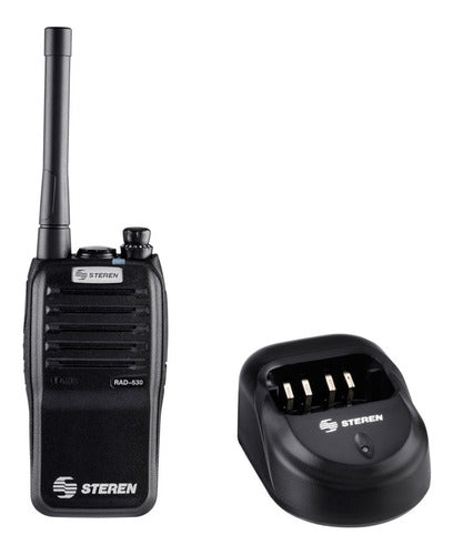 Walkie Talkie Steren Rad-530 Negro 1 Radio 7 Km