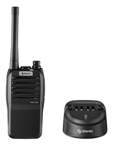 Walkie Talkie Steren Rad-530 Negro 1 Radio 7 Km