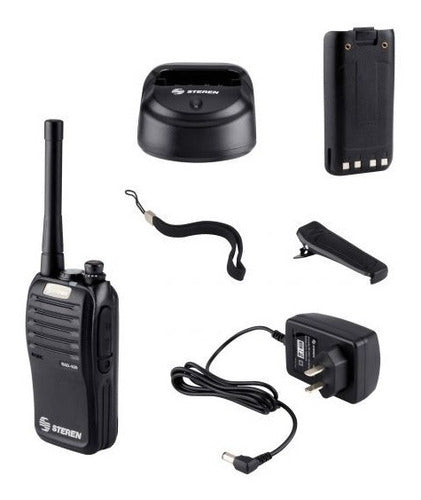 Walkie Talkie Steren Rad-530 Negro 1 Radio 7 Km