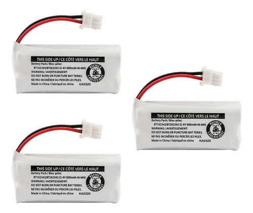 Batería De Repuesto Para Teléfono Inalámbrico Vtech O At&t