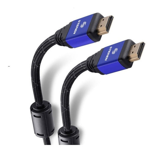 Cable Hdmi Steren 299-830 10m Azul Macho-macho Elite