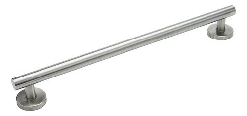 Agarradera Para Baño Barra De  Seguridad 61c Plateado Recto