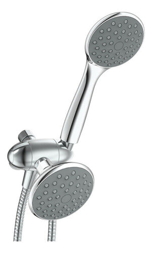 Homefits Regadera De  Baño Modelo 30100831 Fija Y Manguera