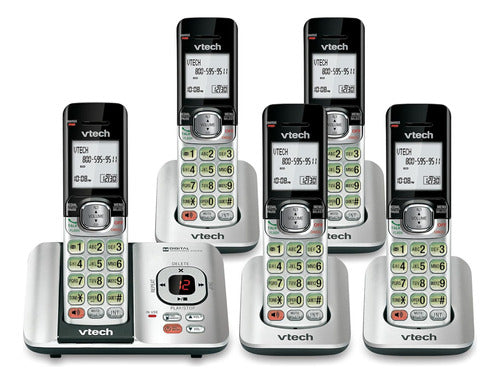 Vtech Inalámbrico Modelo Cs6529-5 Con 5 Unidades