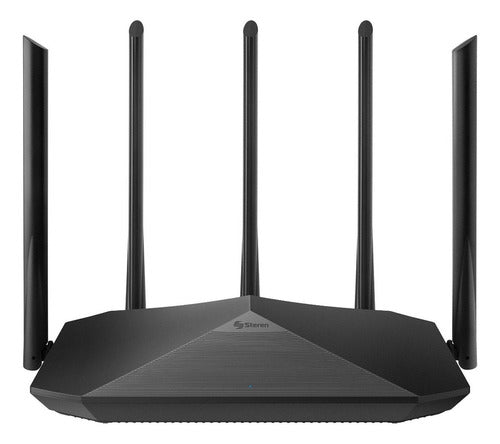 Router Steren Com-870+ Negro 1500 Mbps Banda Doble Wi-fi 6