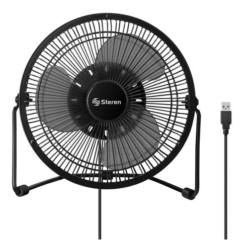 Ventilador Usb Cable 1.1m P/ Computadora Silencioso Steren