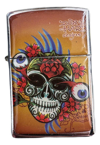 Encendedor Tipo Zippo Calcas Eyes
