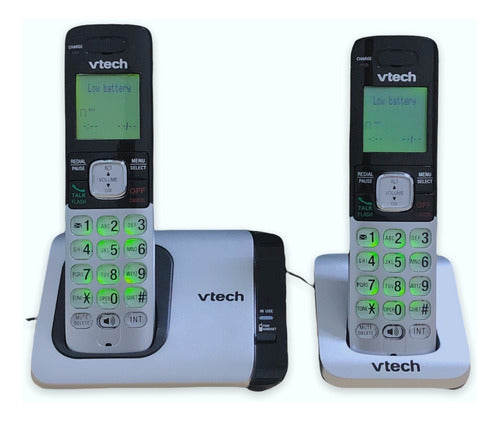 Juego D 2 Telefonos Inalambricos Vtech Cs6719-2 Caja Abierta