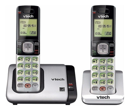 Juego D 2 Telefonos Inalambricos Vtech Cs6719-2 Caja Abierta