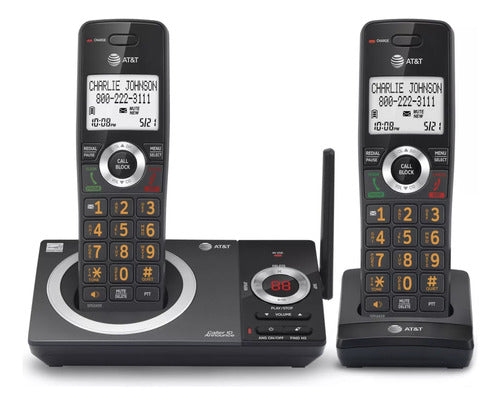 At&t Cl82219 Caja Abierta 2 Teléfono Inalámbrico