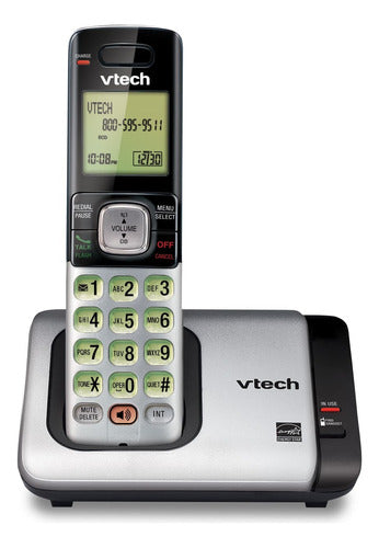 Teléfono Inalámbrico Vtech Cs6919 Plateado Caja Abierta