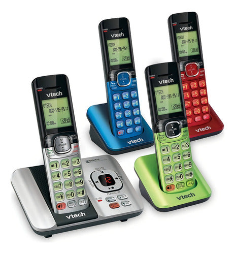Vtech Cs6529-4b  Dect 6.0 Teléfono Inalámbrico 4pz